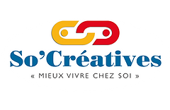 Logo DE SO'CRéATIVES : MIEUX VIVRE CHEZ SOI